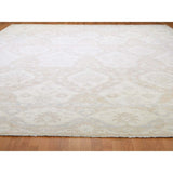 Shahbanu Rugs Oversize Stone Wash Oushak Design Pure Wool Hand-Knotted Oriental Rug (14'0" x 19'0") - 14'0" x 19'0"