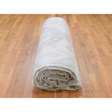 Shahbanu Rugs Oversize Stone Wash Oushak Design Pure Wool Hand-Knotted Oriental Rug (14'0" x 19'0") - 14'0" x 19'0"