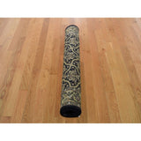Shahbanu Rugs Prayag Design 300 KPSI New Zealand Wool Hand-Knotted Oriental Rug (2'10" x 4'10") - 2'10" x 4'10"
