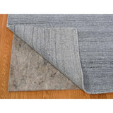 Shahbanu Rugs Pure Wool Grass Design Hand-Loomed Oriental Rug (9'0" x 12'0") - 9'0" x 12'0"