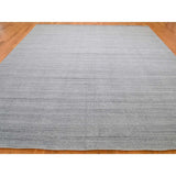 Shahbanu Rugs Pure Wool Grass Design Hand-Loomed Oriental Rug (9'0" x 12'0") - 9'0" x 12'0"