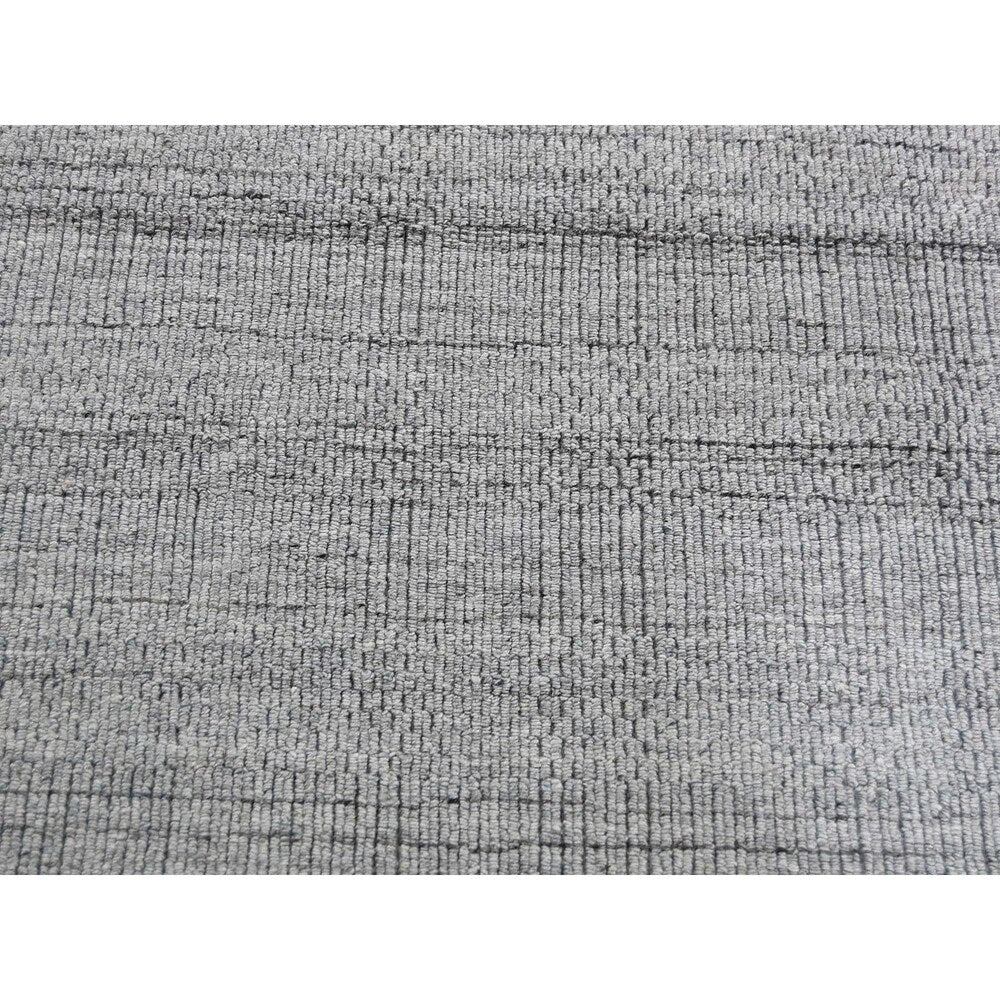 Shahbanu Rugs Pure Wool Grass Design Hand-Loomed Oriental Rug (9'0" x 12'0") - 9'0" x 12'0"