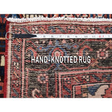 Shahbanu Rugs Red New Persian Hussainabad Pure Wool Hand-Knotted Oriental Rug (5'3" x 6'8") - 5'3" x 6'8"