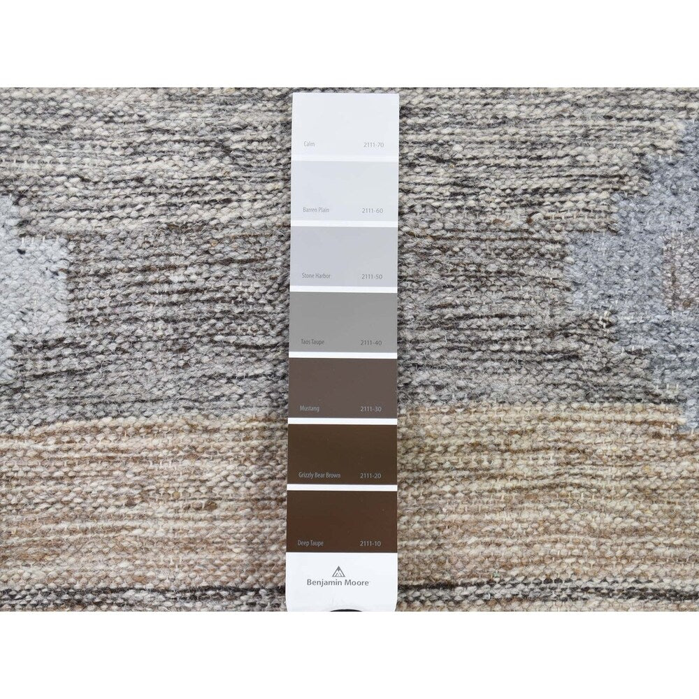Shahbanu Rugs Reversible Flat Weave Anatolian Kilim Hand Woven Oriental Rug (5'3" x 7'0") - 5'3" x 7'0"