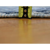 Shahbanu Rugs Round Broken Mosaic Design Wool And Silk Hand-Knotted Rug (10'0" x 10'0") - 10'0" x 10'0"