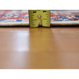 Shahbanu Rugs Super Kazak Pure Wool Geometric Design Runner Hand-Knotted Rug (2'0" x 5'10") - 2'0" x 5'10"