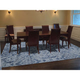 Shahbanu Rugs THE COMPLEXION,Silk With Oxidized Wool Hand-Knotted Modern Rug (8'9" x 12'2") - 8'9" x 12'2"