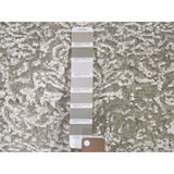 Shahbanu Rugs Tone On Tone Broken Persian Erased Design Runner Hand-Loomed Rug (2'5" x 5'10") - 2'5" x 5'10"
