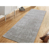 Shahbanu Rugs Tone On Tone Broken Persian Erased Design Runner Hand-Loomed Rug (2'5" x 5'10") - 2'5" x 5'10"