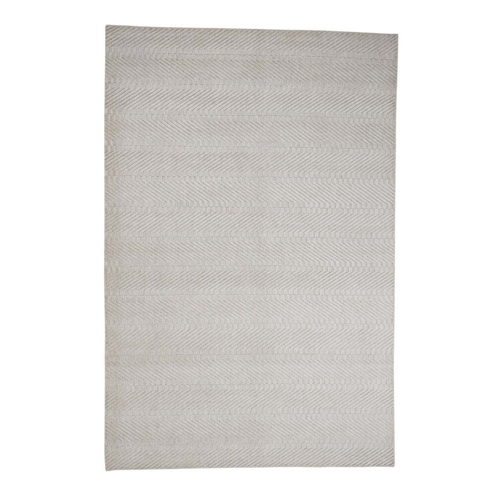 Shahbanu Rugs Tone on Tone Pure Wool Hand-Loomed Oriental Rug (6'0" x 9'0") - 6'0" x 9'0"