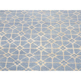Shahbanu Rugs Tone on Tone Wool and Silk Hand Knotted Oriental Rug - 8'0" x 10'0"