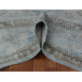 White Wash Vintage Worn Down Persian Tabriz Handmade Rug(9'6"x12'1") - 9'6" x 12'1" - 9'6" x 12'1"