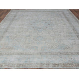 White Wash Vintage Worn Down Persian Tabriz Handmade Rug(9'6"x12'1") - 9'6" x 12'1" - 9'6" x 12'1"