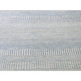 Shahbanu Rugs Wool And Silk Grass Design Gallery Size Hand-Knotted Oriental Rug (8'1" x 18'2") - 8'1" x 18'2"