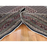 Shahbanu Rugs Wool and Silk Tabriz Mahi Hand-Knotted Oriental Rug (9'0" x 12'0") - 9'0" x 12'0"
