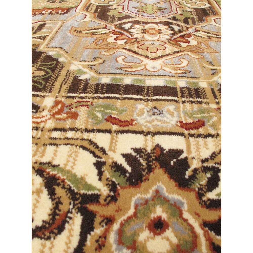 Shahrzad Kerman Medallion Corners Rug