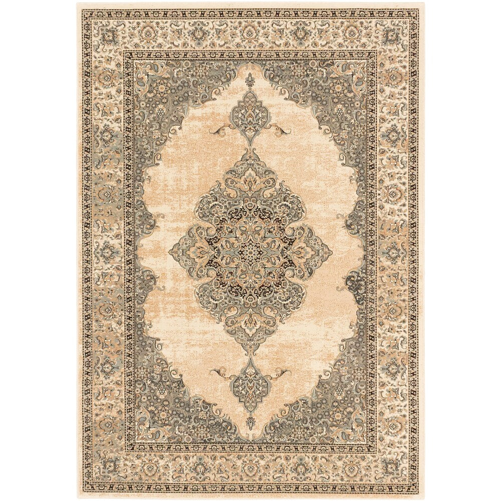 Shahrzad Kerman Medallion Corners Rug
