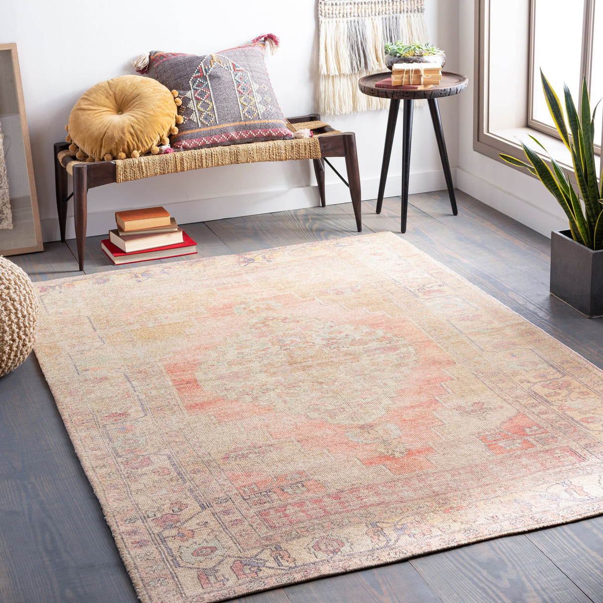 Livabliss Shamine Traditional Handmade Area Rug