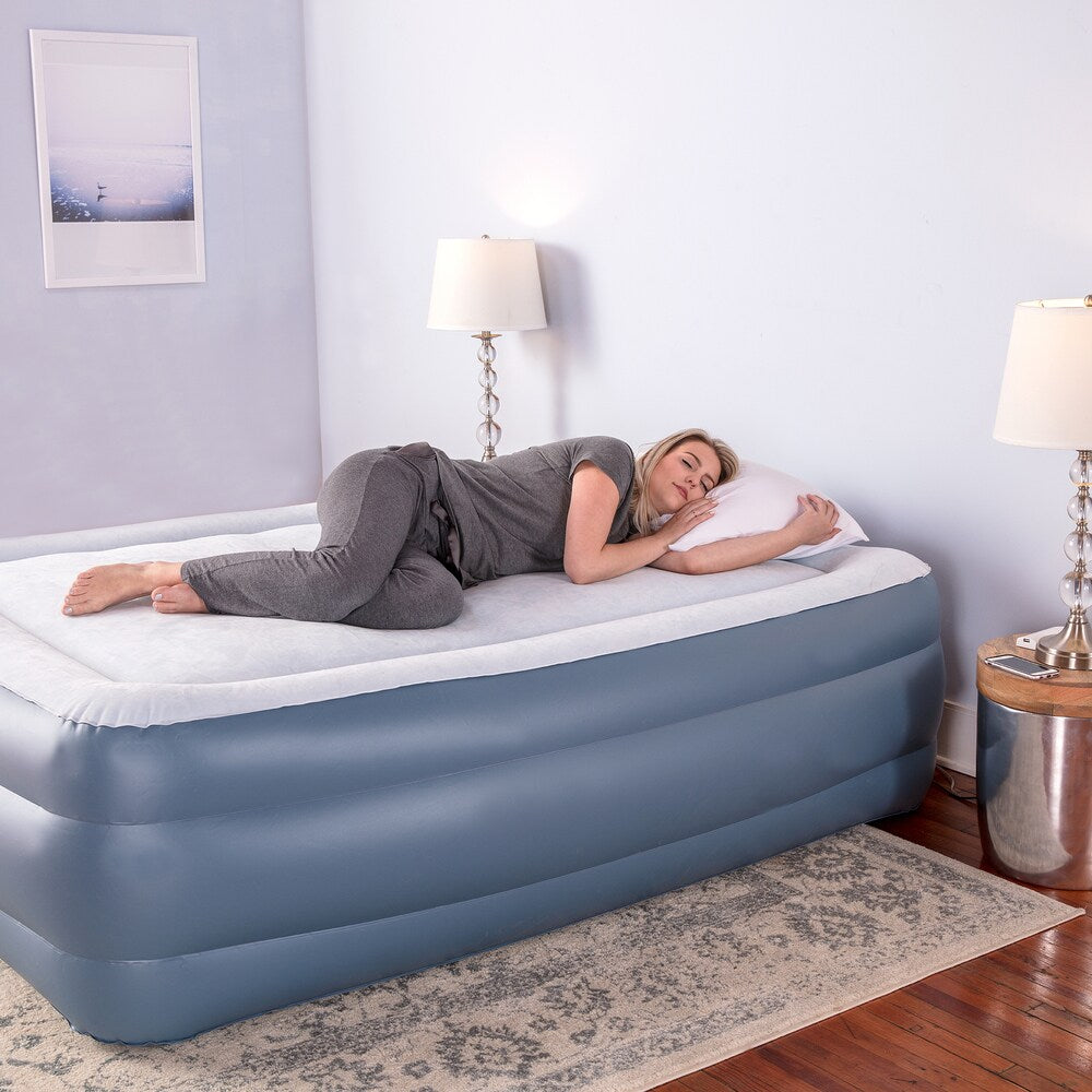 Sharper Image Premier Memory Foam 24-inch Twin-size Air Bed