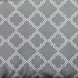 Shatex 2 Pieces Gray Geometric Microfiber Twin Comforter Set
