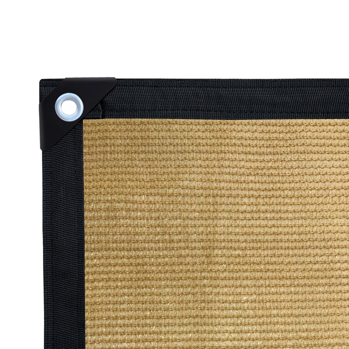 Shatex Privacy Fence Screen Heavy-Duty 90% Blockage Shade Cover Fencing Net, 4 x 25 ft., Beige