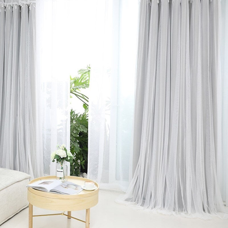 Shatex sheer curtains Outdoor Mosquito Netting Curtain 63x84 Gary