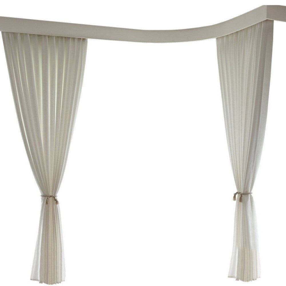 Shatex sheer curtains Outdoor Mosquito Netting Curtain 63x84 Gary