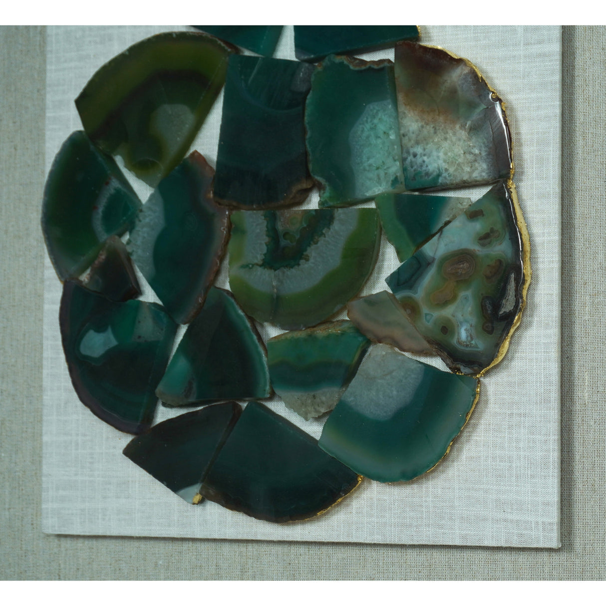 HUJI Shattered Agate Shadow Box Wall Decor