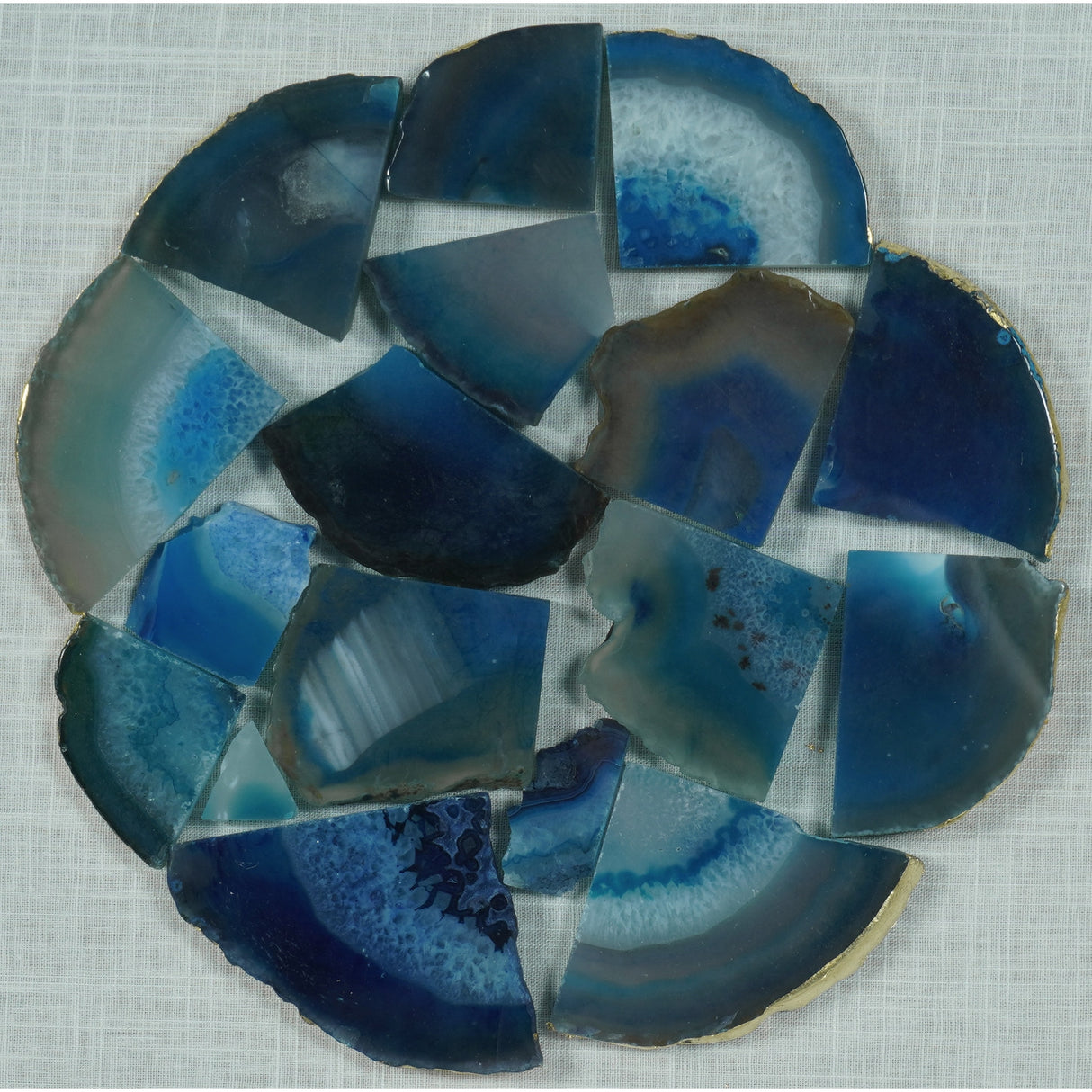 HUJI Shattered Agate Shadow Box Wall Decor