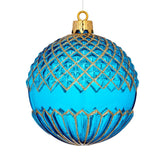 Shatterproof Ball 4.75-inch Blue Ornament