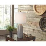 Shavontae Gray 28 Inch Poly Table Lamps - Set of 2