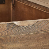Shay Rectangular Storage Coffee Table with Removeable Tray and Caster Wheels by iNSPIRE Q Artisan