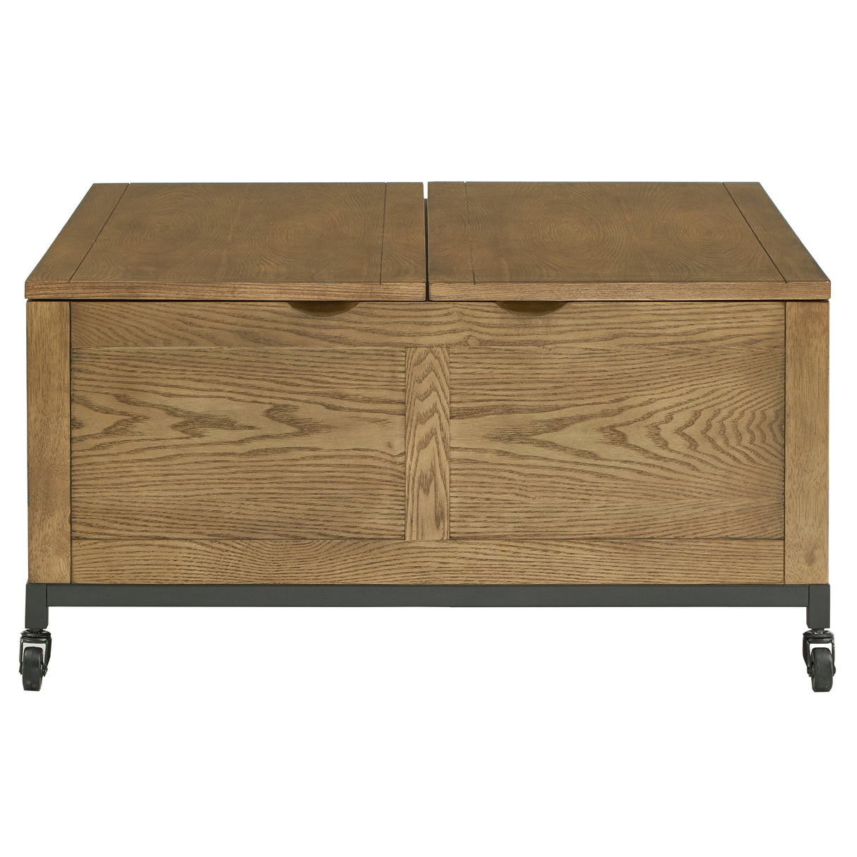 Shay Square Storage Trunk Coffee Table with Caster Wheels by iNSPIRE Q Artisan