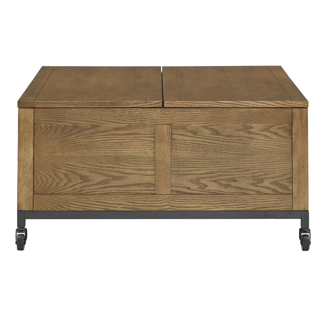 Shay Square Storage Trunk Coffee Table with Caster Wheels by iNSPIRE Q Artisan