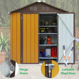 Shed 6' x 4' Outdoor Storage Shed Organizer