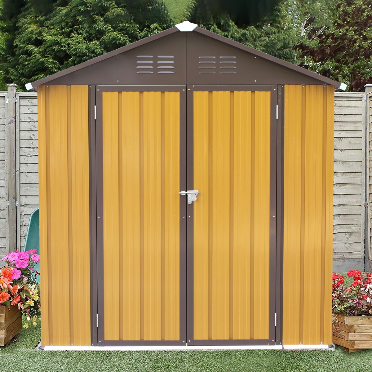 Shed 6' x 4' Outdoor Storage Shed Organizer