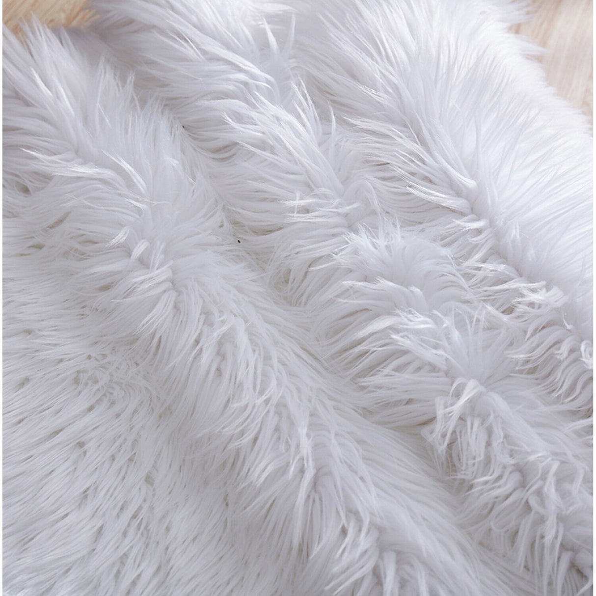 Faux Sheepskin Area Rug