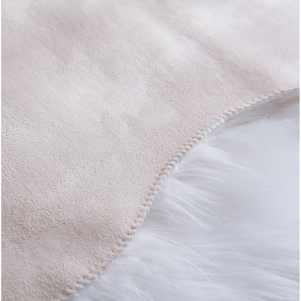 Faux Sheepskin Area Rug