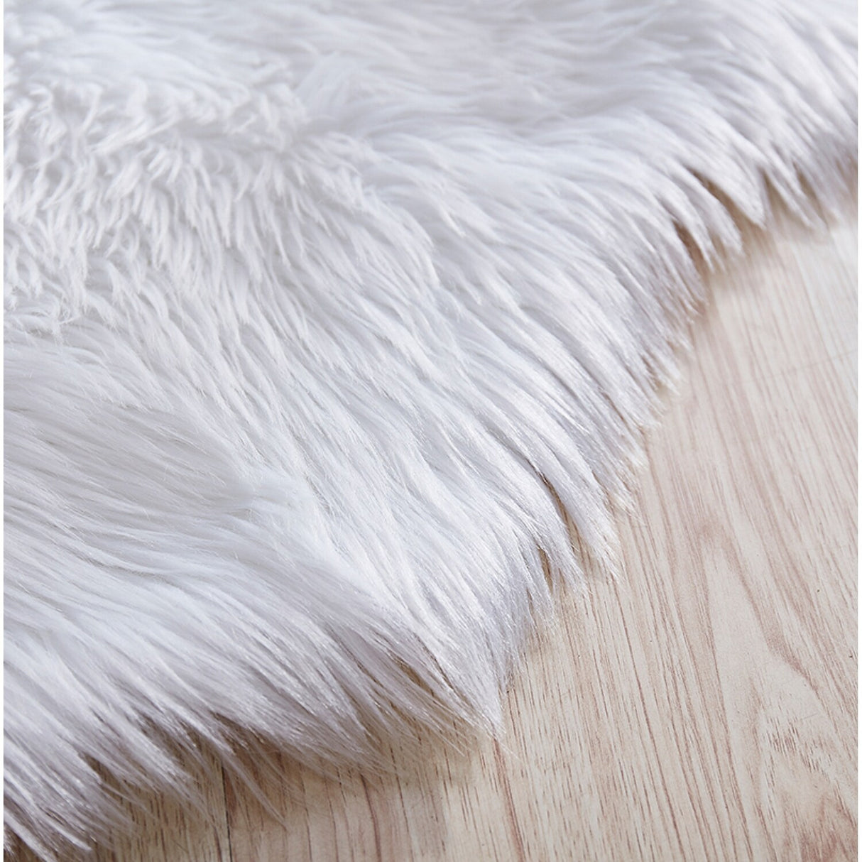 Faux Sheepskin Area Rug