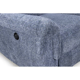 Sheffield Modern Plush Dual Recliner Loveseat, Powered, by New Classic Furniture