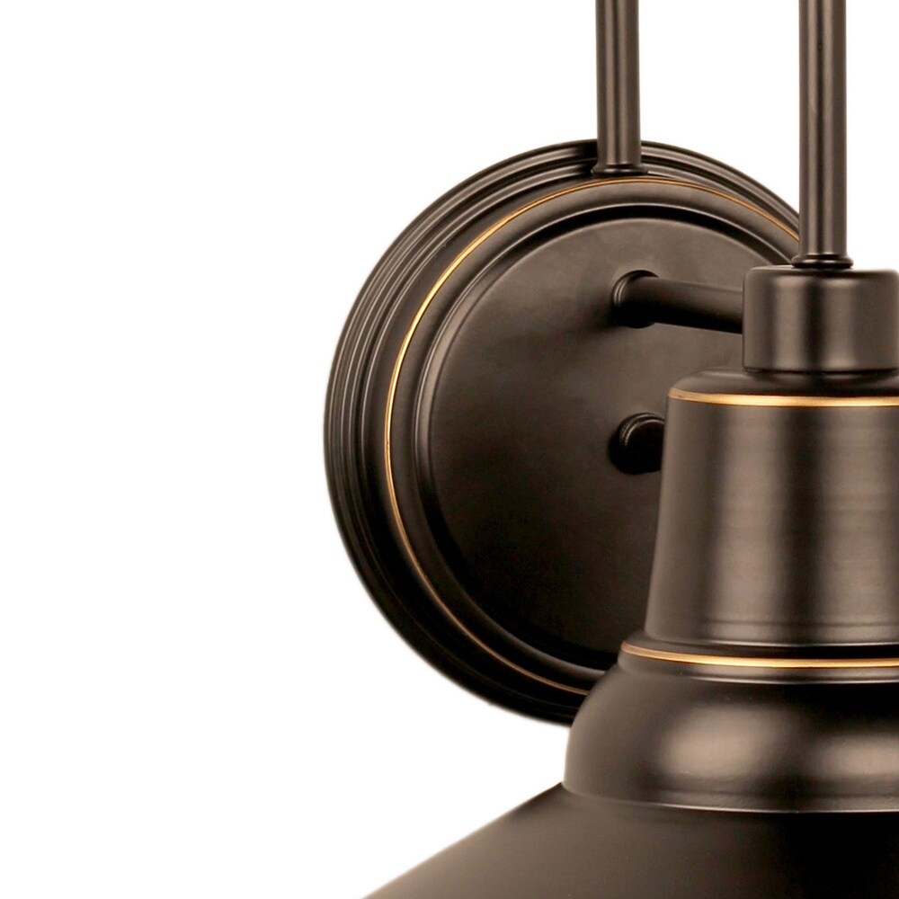 Shelby 1 Light Exterior Wall Lighting Imperial Black Finish - Imperial Black