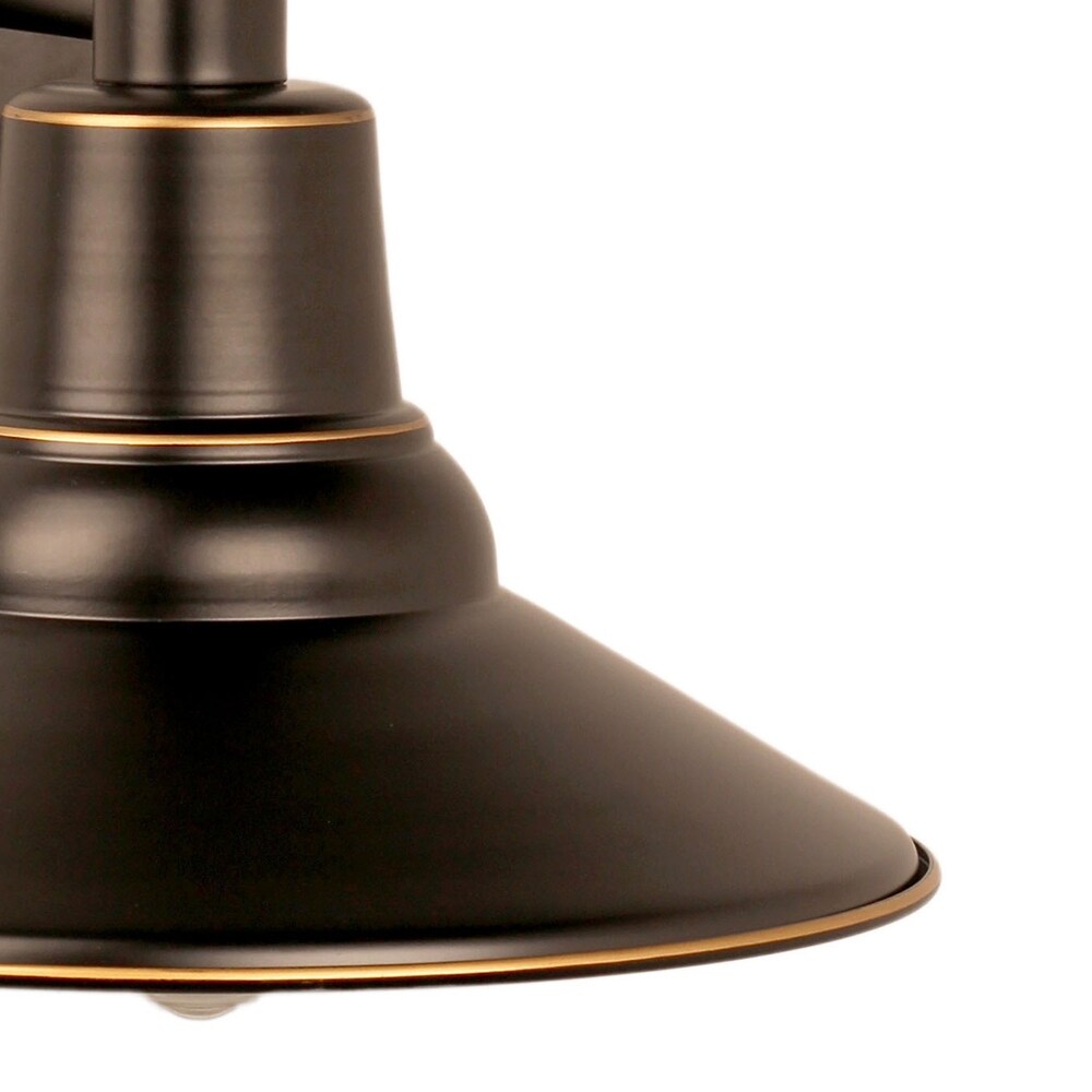 Shelby 1 Light Exterior Wall Lighting Imperial Black Finish - Imperial Black