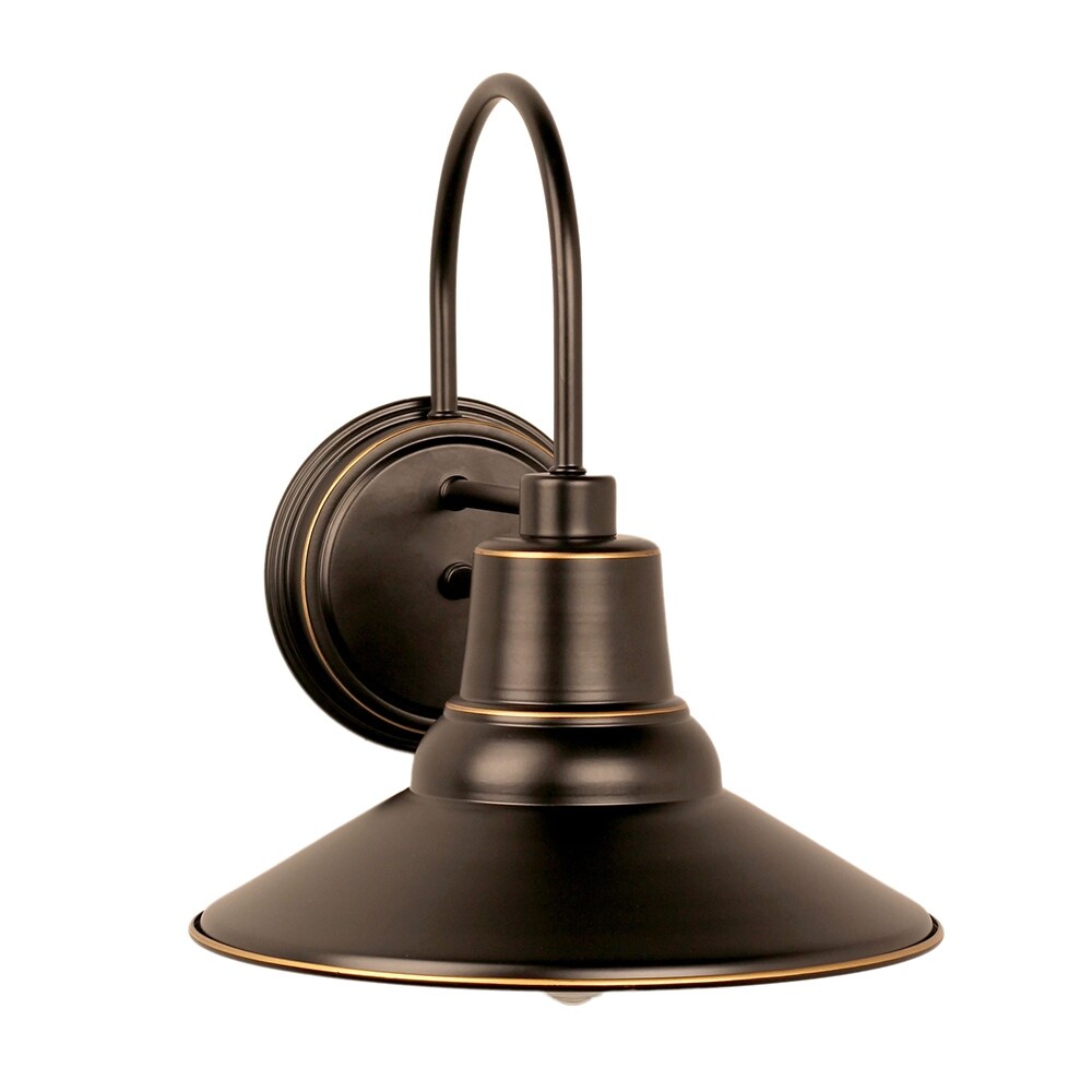 Shelby 1 Light Exterior Wall Lighting Imperial Black Finish - Imperial Black