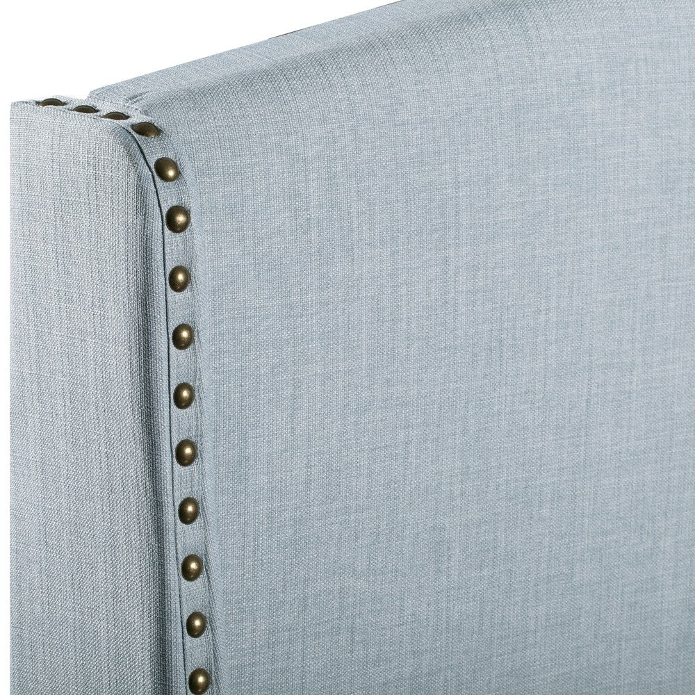 Shelter Style Upholstered King Headboard