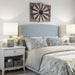 Shelter Style Upholstered King Headboard