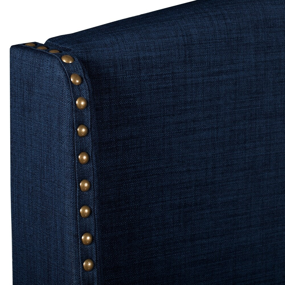 Shelter Style Upholstered King Headboard