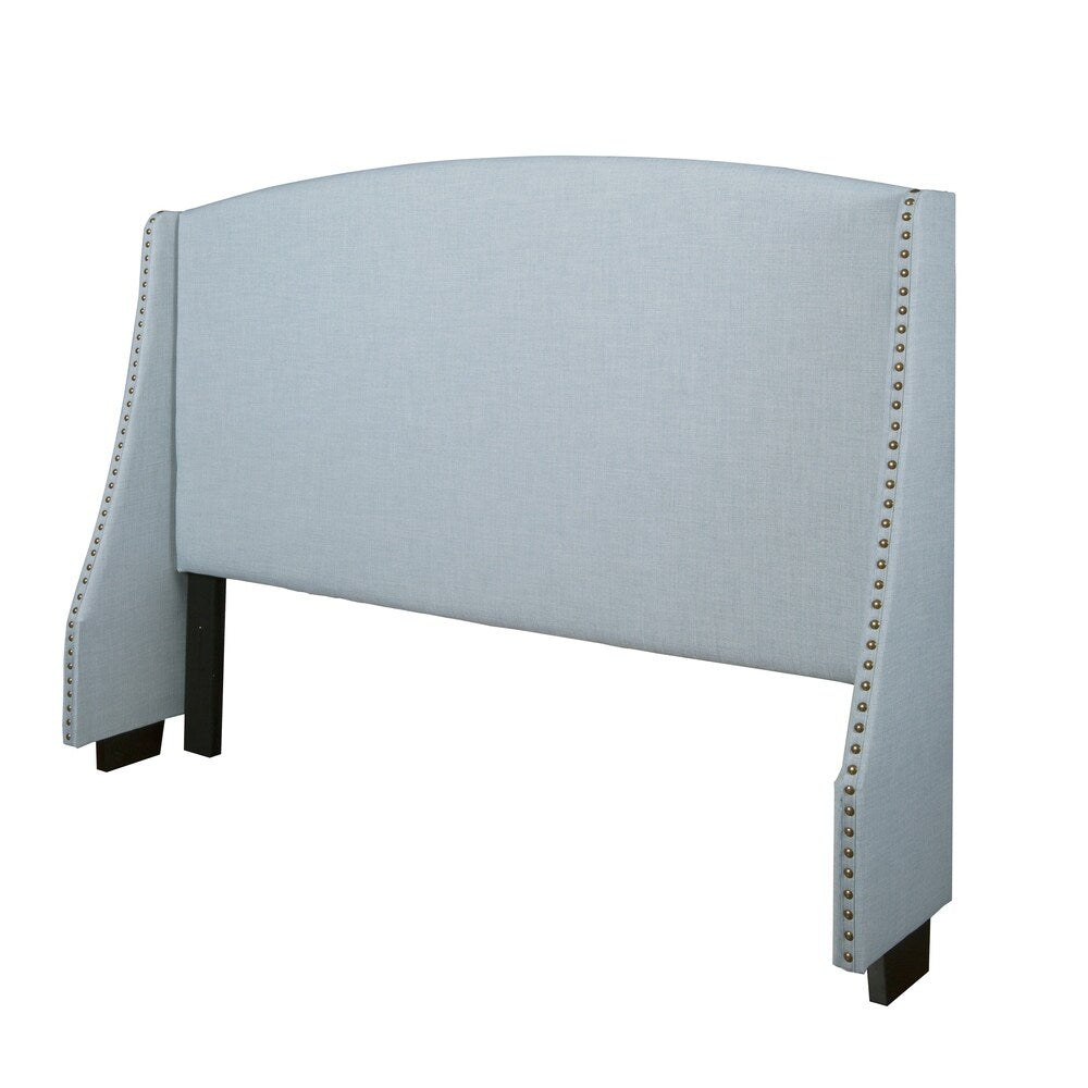 Shelter Style Upholstered King Headboard