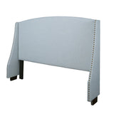 Shelter Style Upholstered King Headboard
