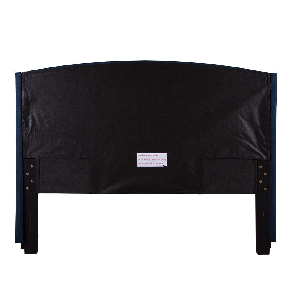 Shelter Style Upholstered King Headboard