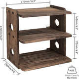 Shelves Wall Mount Projector Shelf Rack - 9.8"D x 16.3"W x 16.3"H
